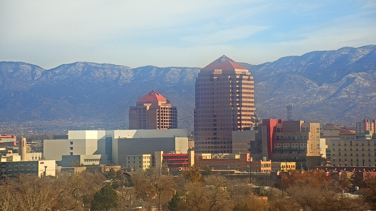 Thumbnail for current weather camera view from KOB-TV in Albuquerque, New Mexico