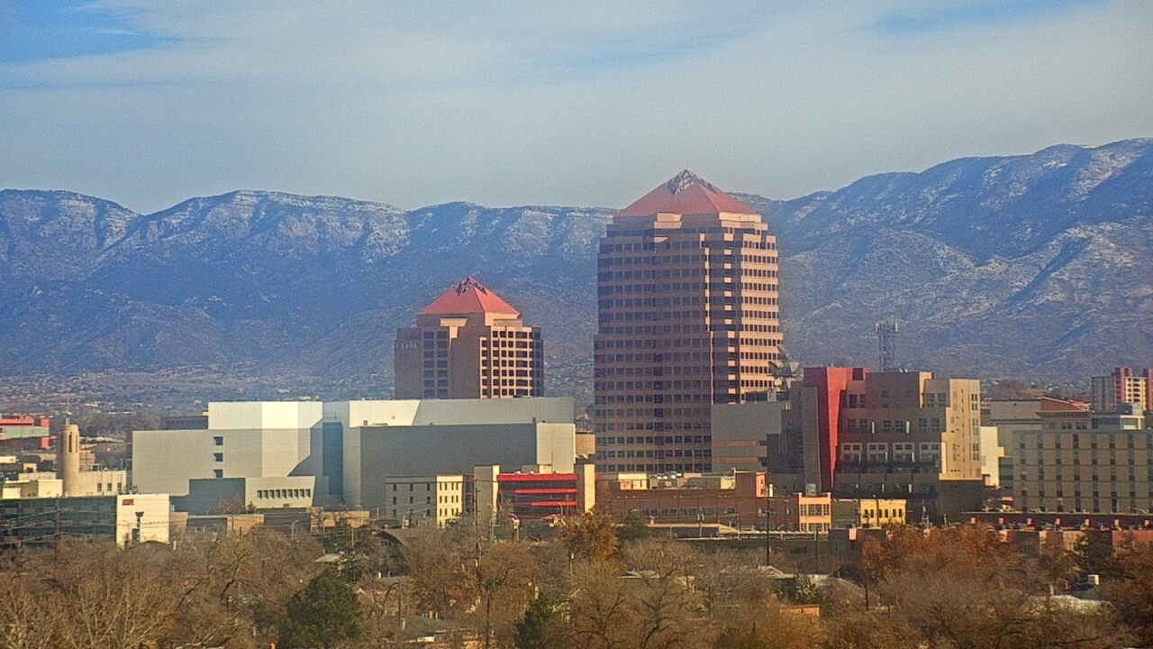 Thumbnail for current weather camera view from KOB-TV in Albuquerque, New Mexico