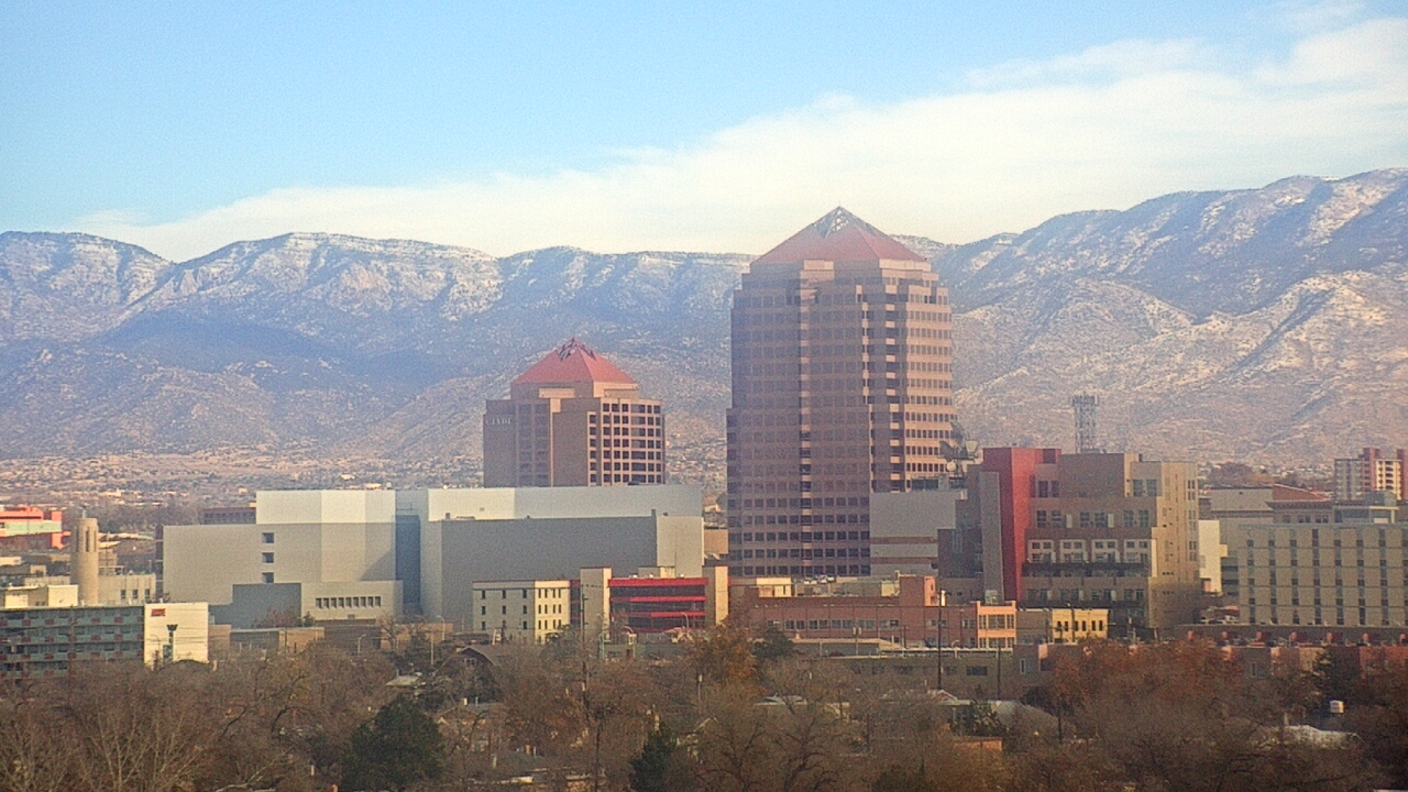 Thumbnail for current weather camera view from KOB-TV in Albuquerque, New Mexico