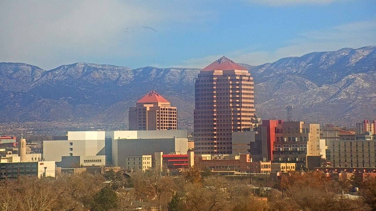 Thumbnail for current weather camera view from KOB-TV in Albuquerque, New Mexico