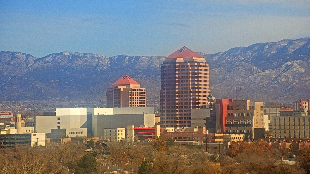 Thumbnail for current weather camera view from KOB-TV in Albuquerque, New Mexico