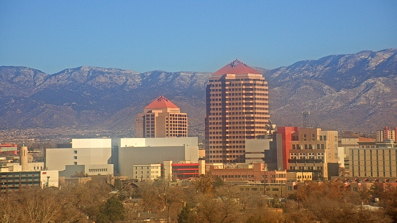 Thumbnail for current weather camera view from KOB-TV in Albuquerque, New Mexico