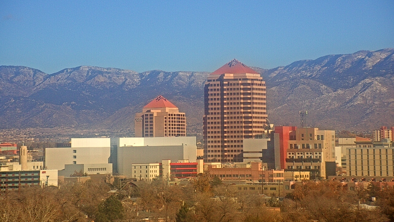 Thumbnail for current weather camera view from KOB-TV in Albuquerque, New Mexico