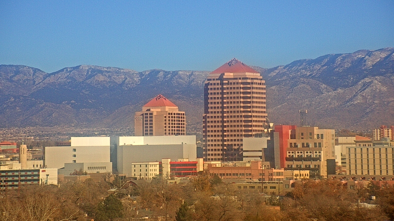 Thumbnail for current weather camera view from KOB-TV in Albuquerque, New Mexico