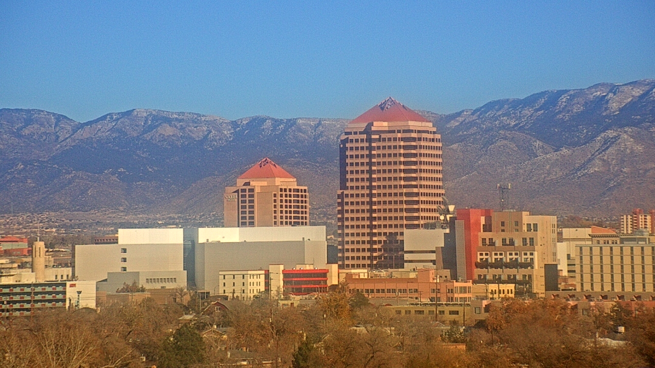 Thumbnail for current weather camera view from KOB-TV in Albuquerque, New Mexico