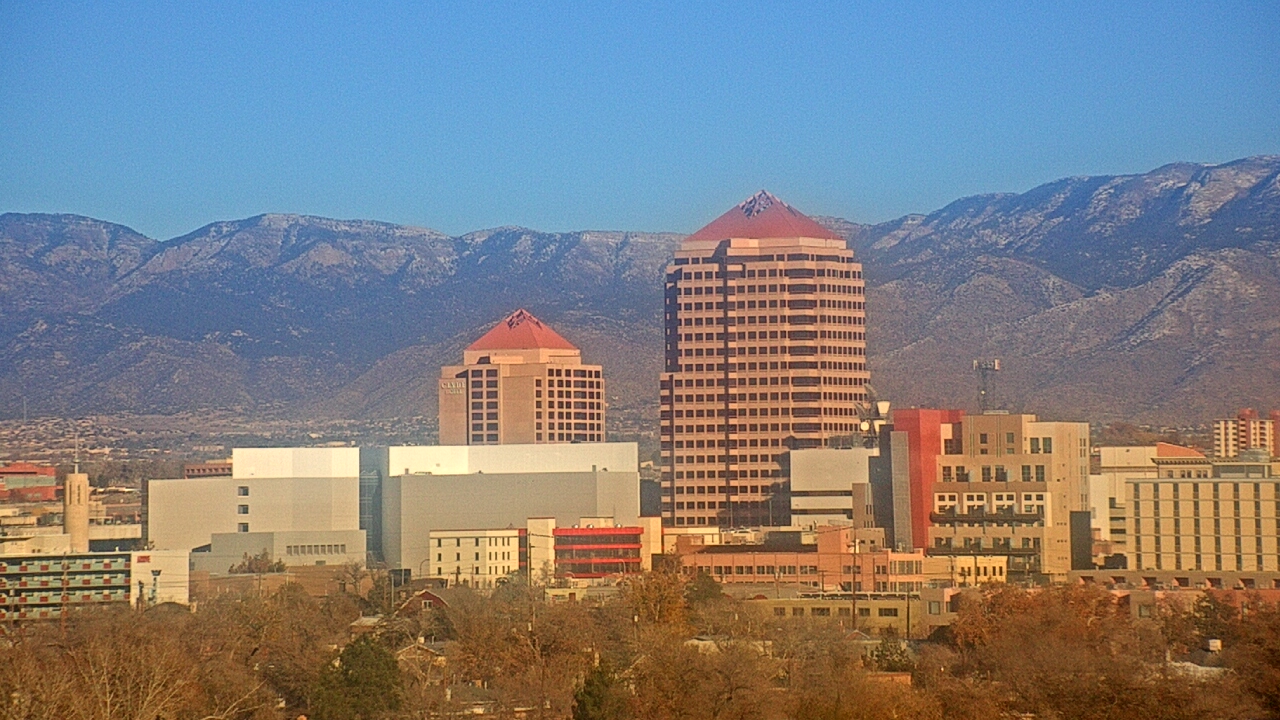 Thumbnail for current weather camera view from KOB-TV in Albuquerque, New Mexico