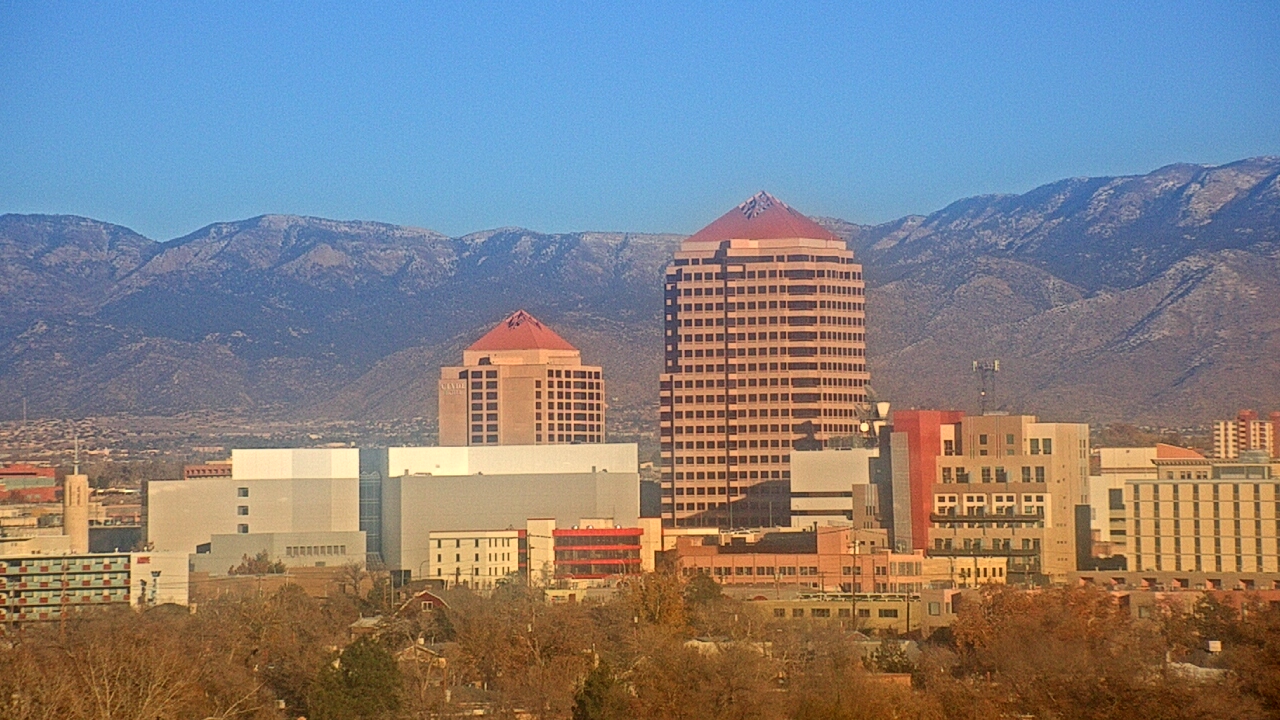 Thumbnail for current weather camera view from KOB-TV in Albuquerque, New Mexico