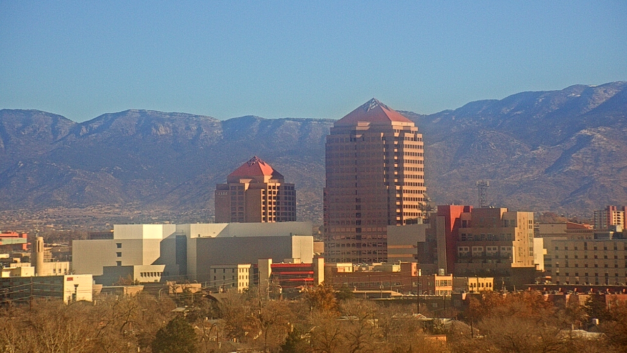 Thumbnail for current weather camera view from KOB-TV in Albuquerque, New Mexico