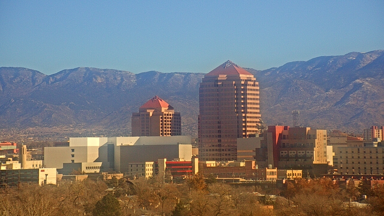 Thumbnail for current weather camera view from KOB-TV in Albuquerque, New Mexico