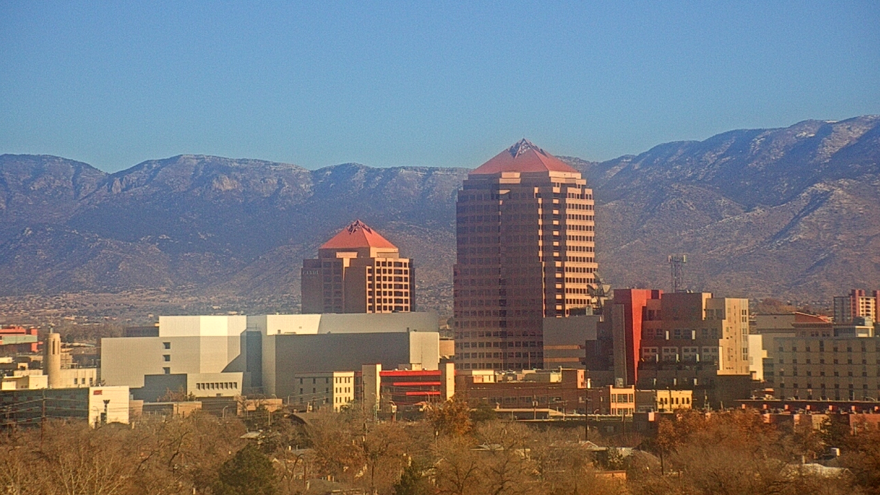 Thumbnail for current weather camera view from KOB-TV in Albuquerque, New Mexico