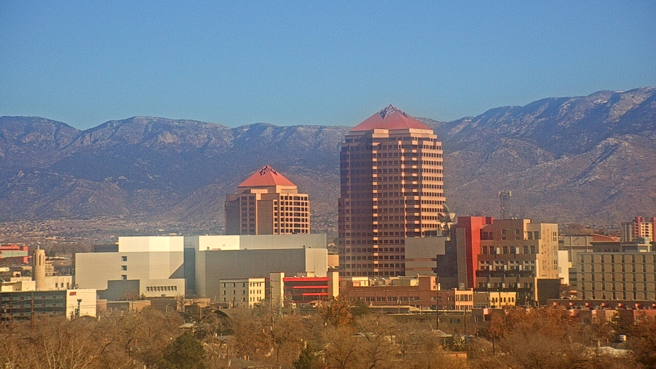 Thumbnail for current weather camera view from KOB-TV in Albuquerque, New Mexico