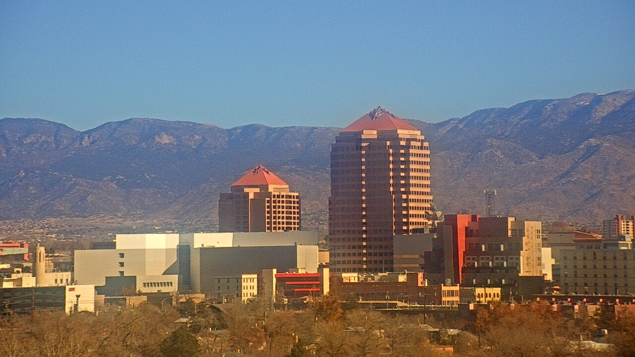Thumbnail for current weather camera view from KOB-TV in Albuquerque, New Mexico