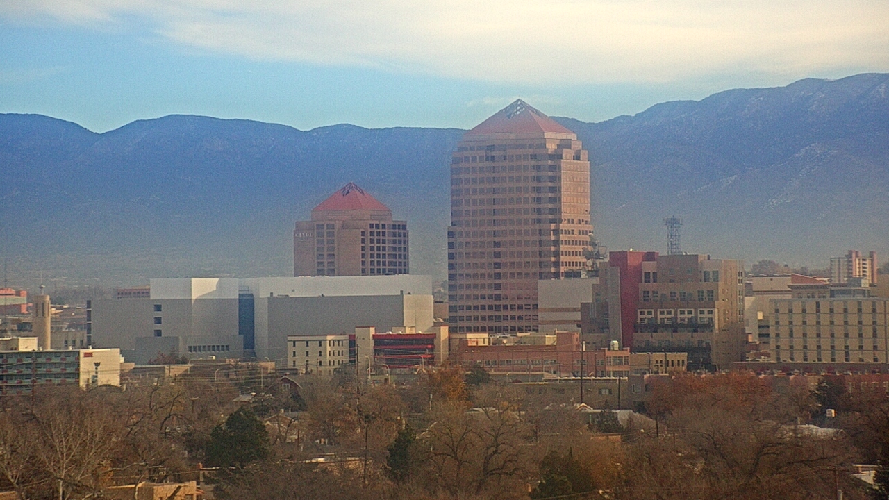 Thumbnail for current weather camera view from KOB-TV in Albuquerque, New Mexico