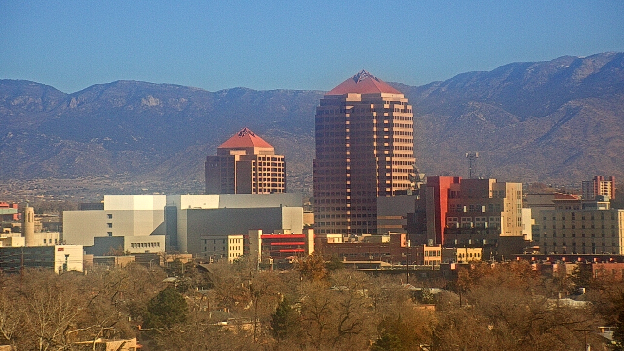 Thumbnail for current weather camera view from KOB-TV in Albuquerque, New Mexico
