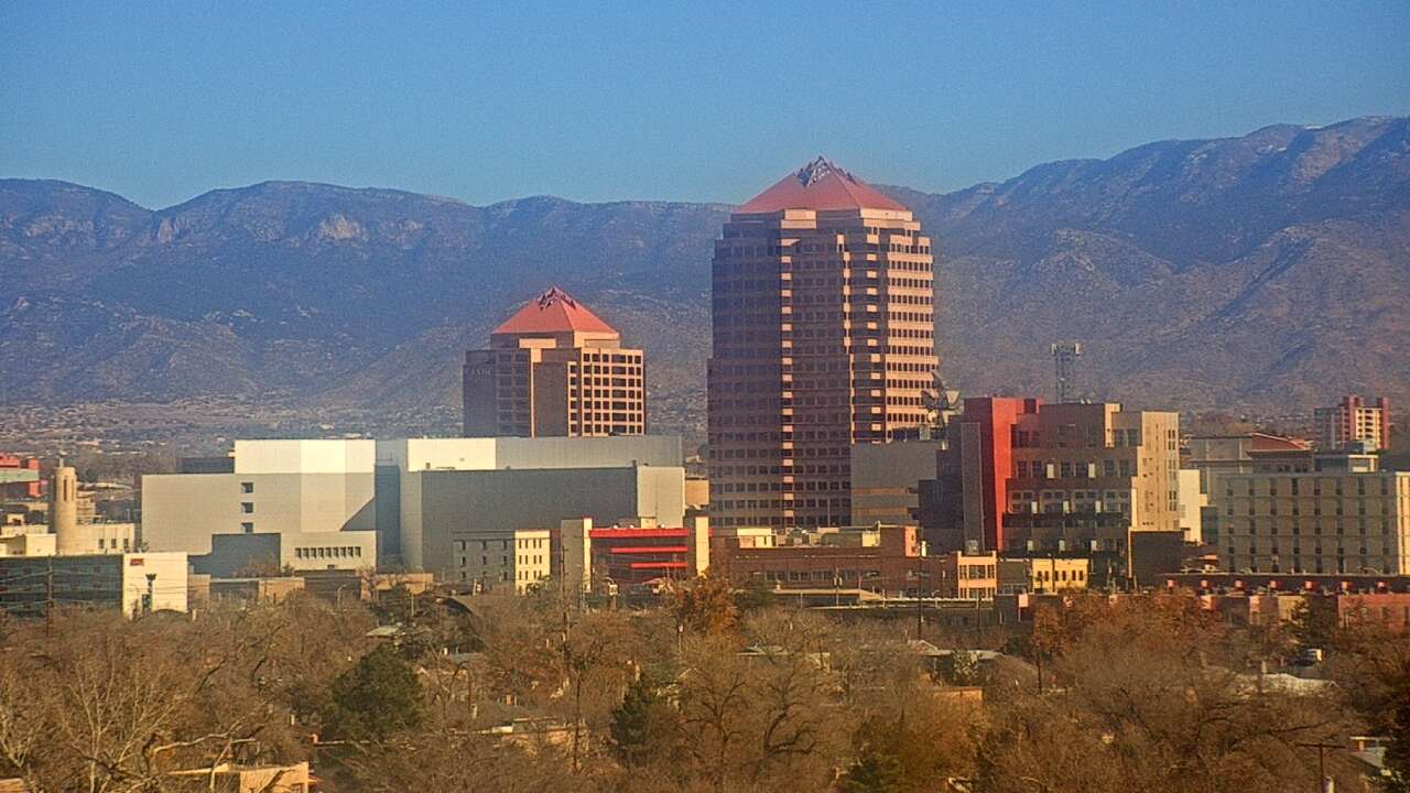 Thumbnail for current weather camera view from KOB-TV in Albuquerque, New Mexico