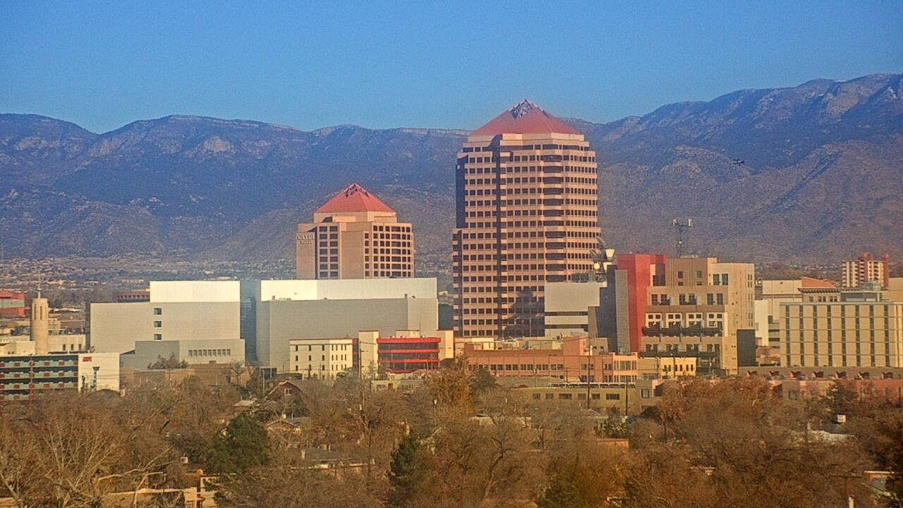 Thumbnail for current weather camera view from KOB-TV in Albuquerque, New Mexico