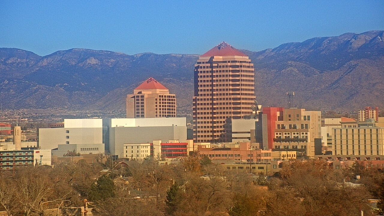 Thumbnail for current weather camera view from KOB-TV in Albuquerque, New Mexico
