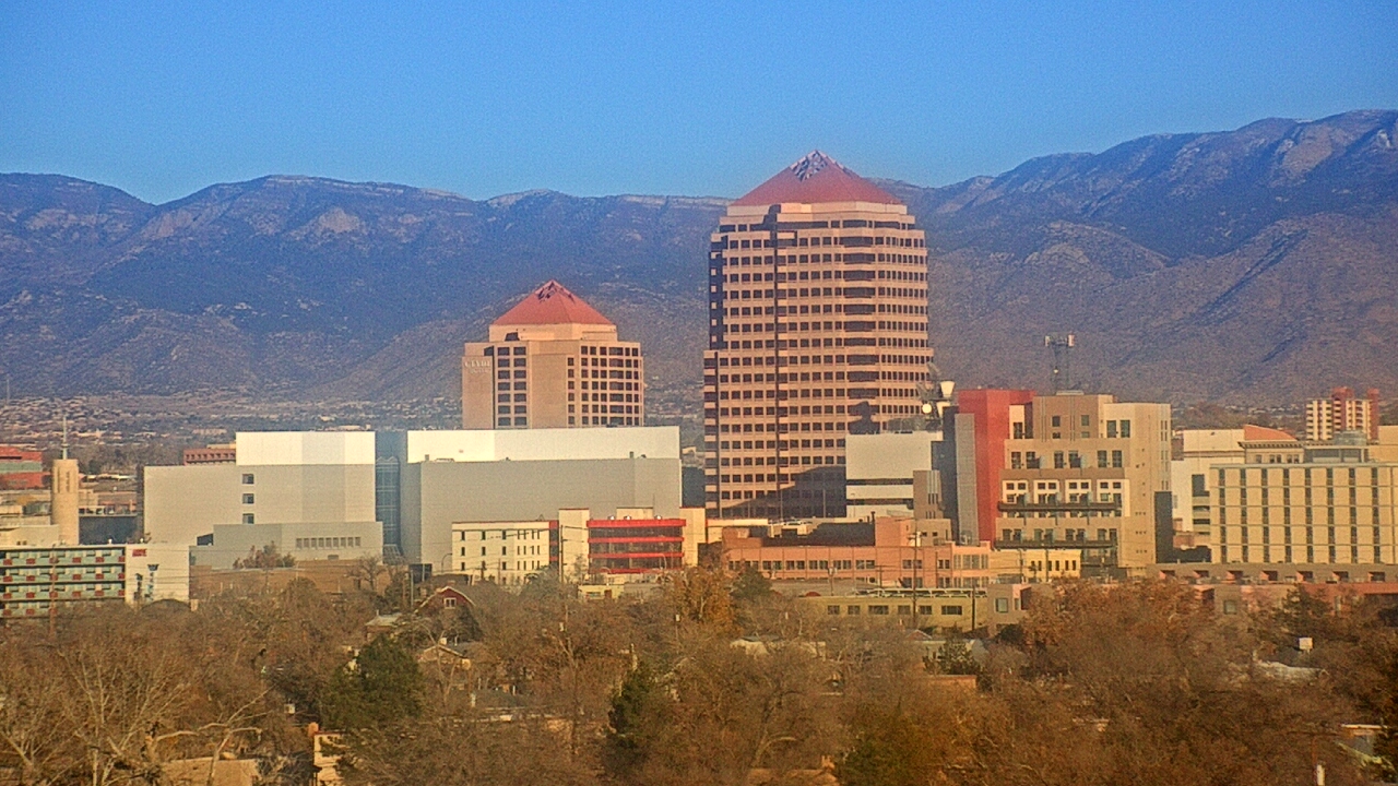 Thumbnail for current weather camera view from KOB-TV in Albuquerque, New Mexico