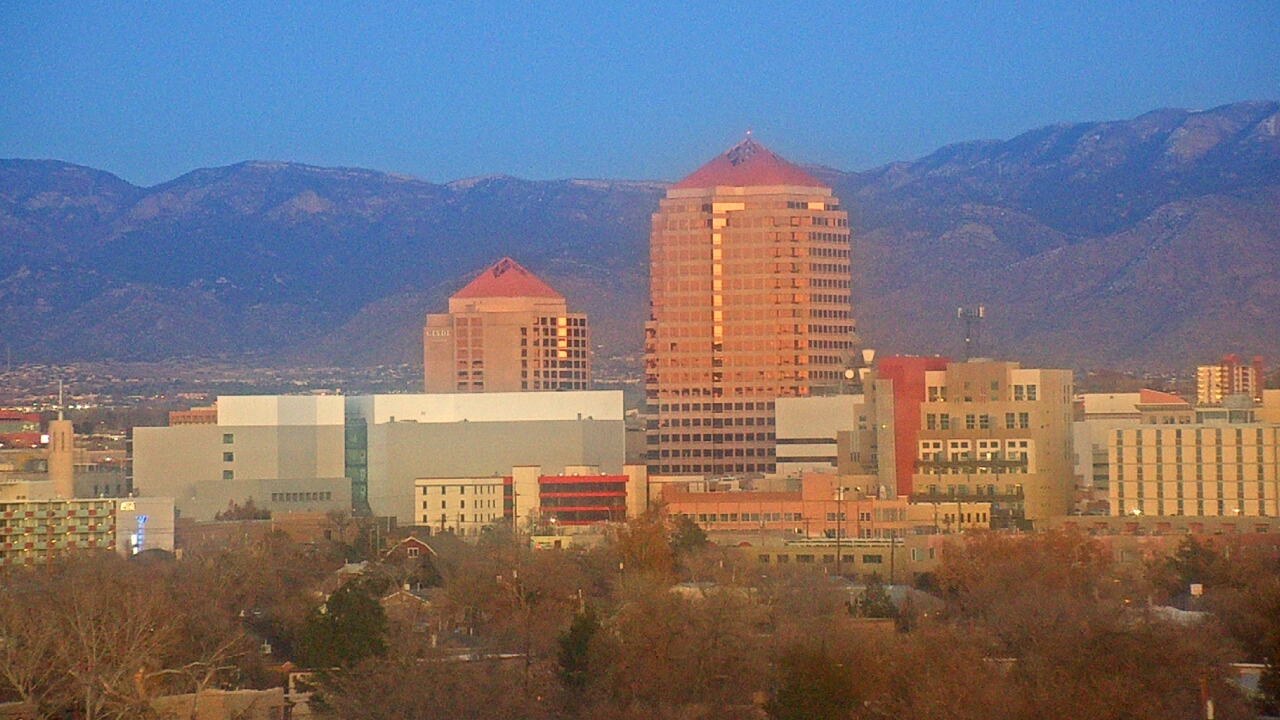 Thumbnail for current weather camera view from KOB-TV in Albuquerque, New Mexico