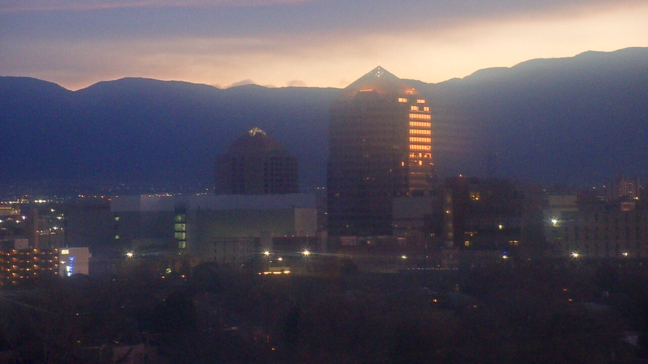 Thumbnail for current weather camera view from KOB-TV in Albuquerque, New Mexico