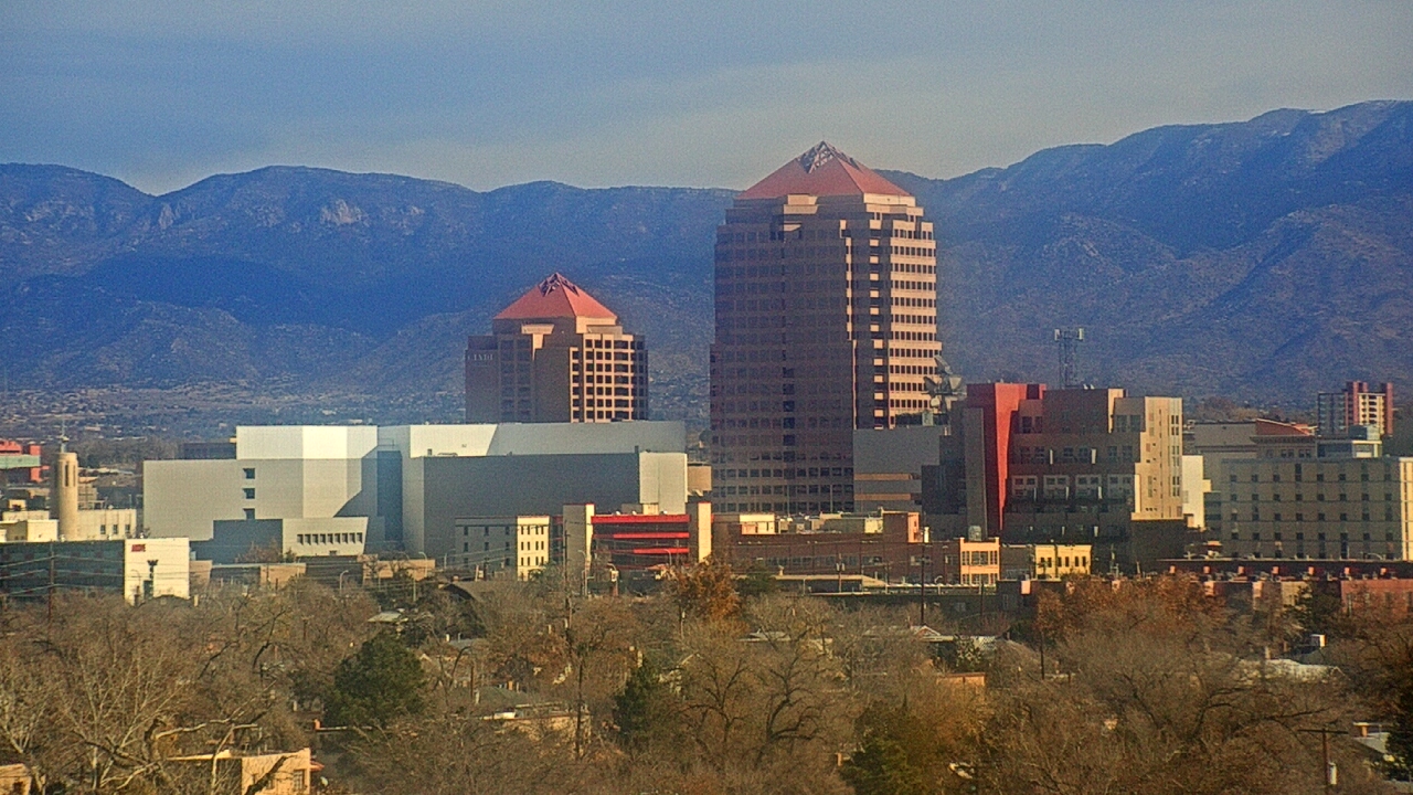 Thumbnail for current weather camera view from KOB-TV in Albuquerque, New Mexico