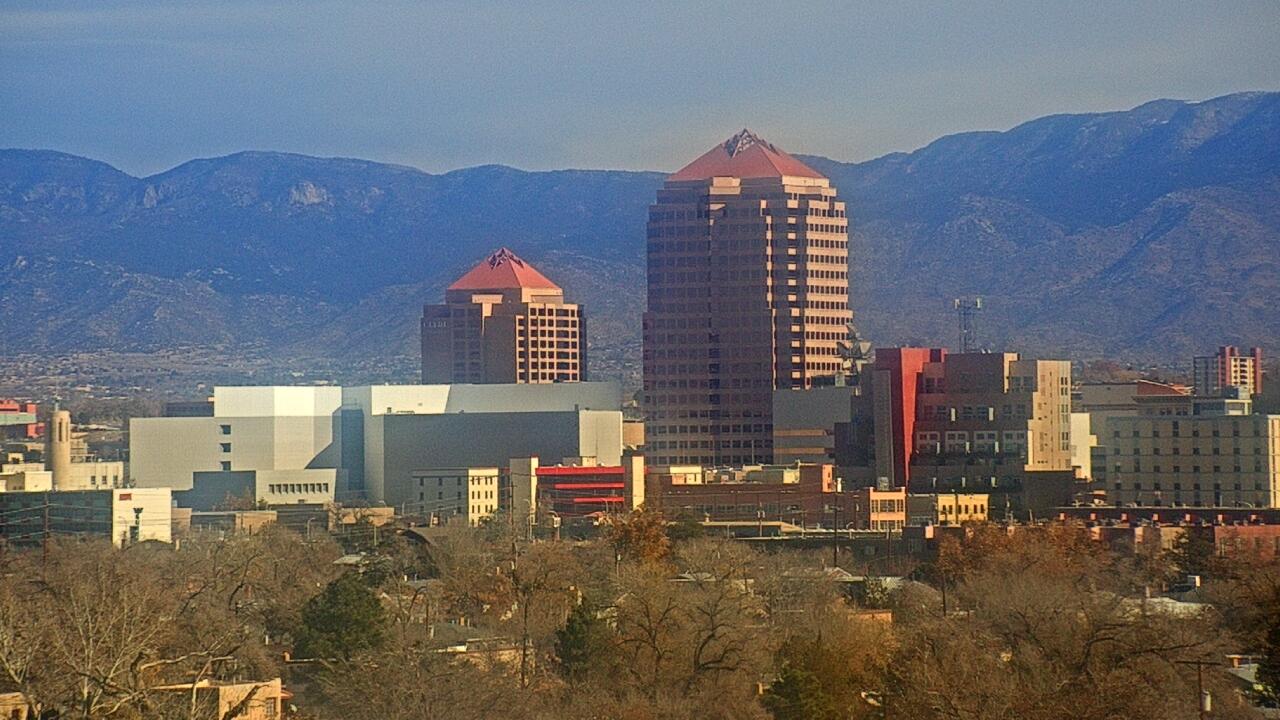 Thumbnail for current weather camera view from KOB-TV in Albuquerque, New Mexico