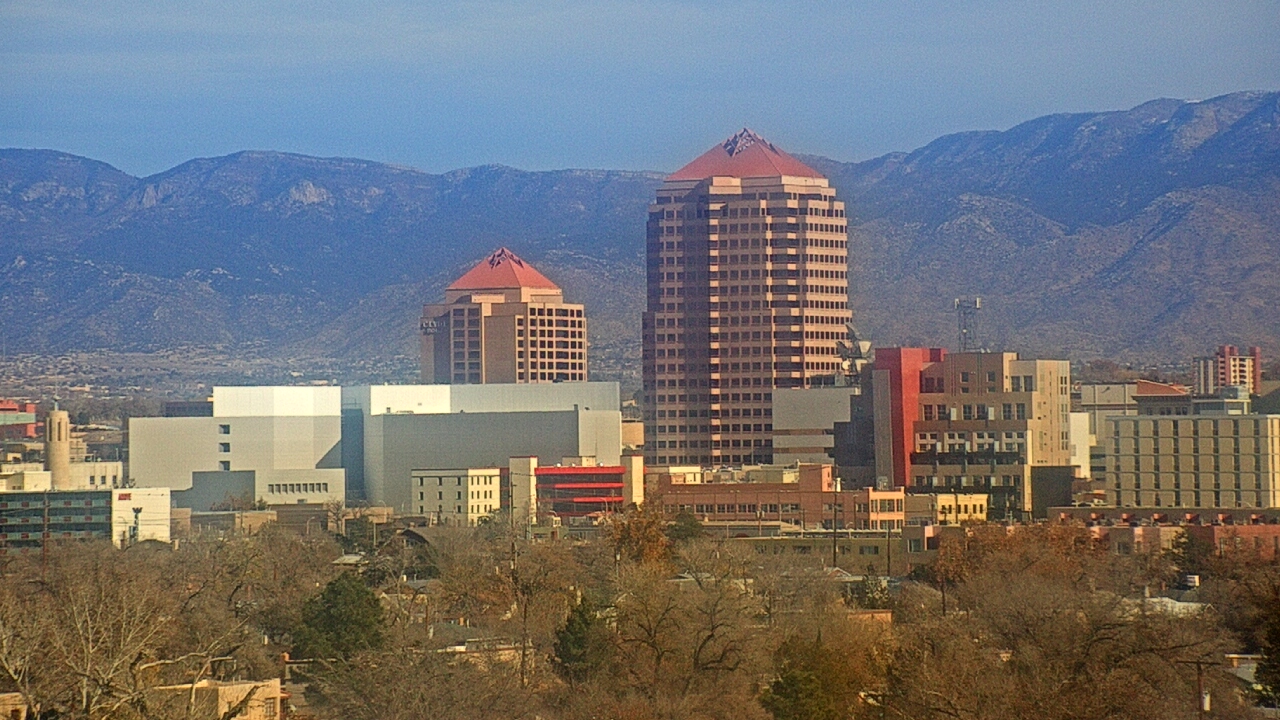 Thumbnail for current weather camera view from KOB-TV in Albuquerque, New Mexico