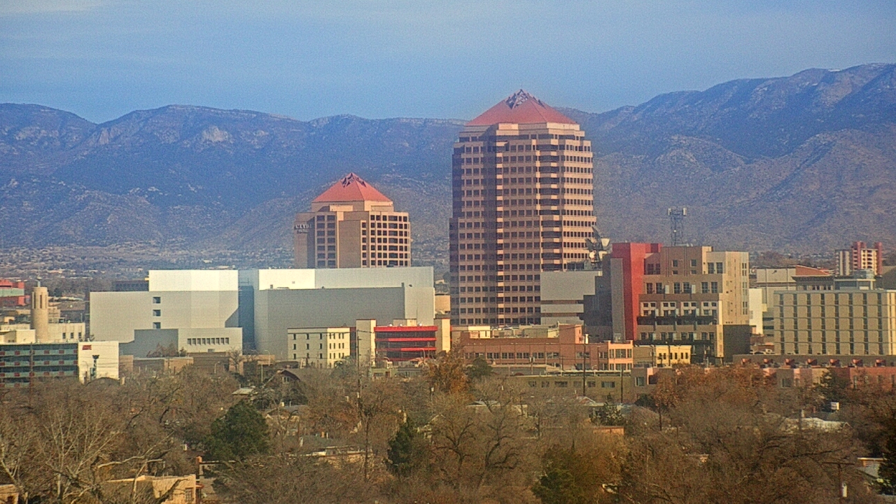 Thumbnail for current weather camera view from KOB-TV in Albuquerque, New Mexico