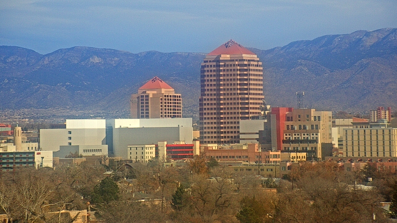 Thumbnail for current weather camera view from KOB-TV in Albuquerque, New Mexico