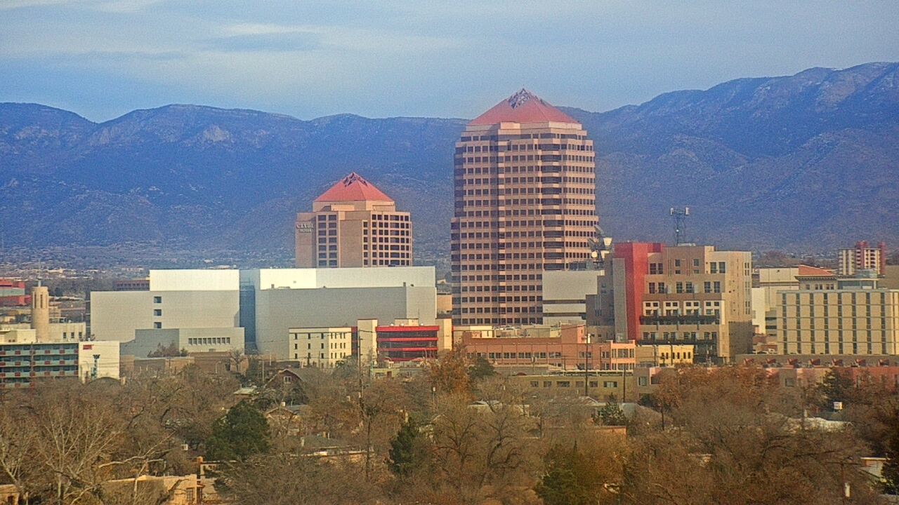 Thumbnail for current weather camera view from KOB-TV in Albuquerque, New Mexico