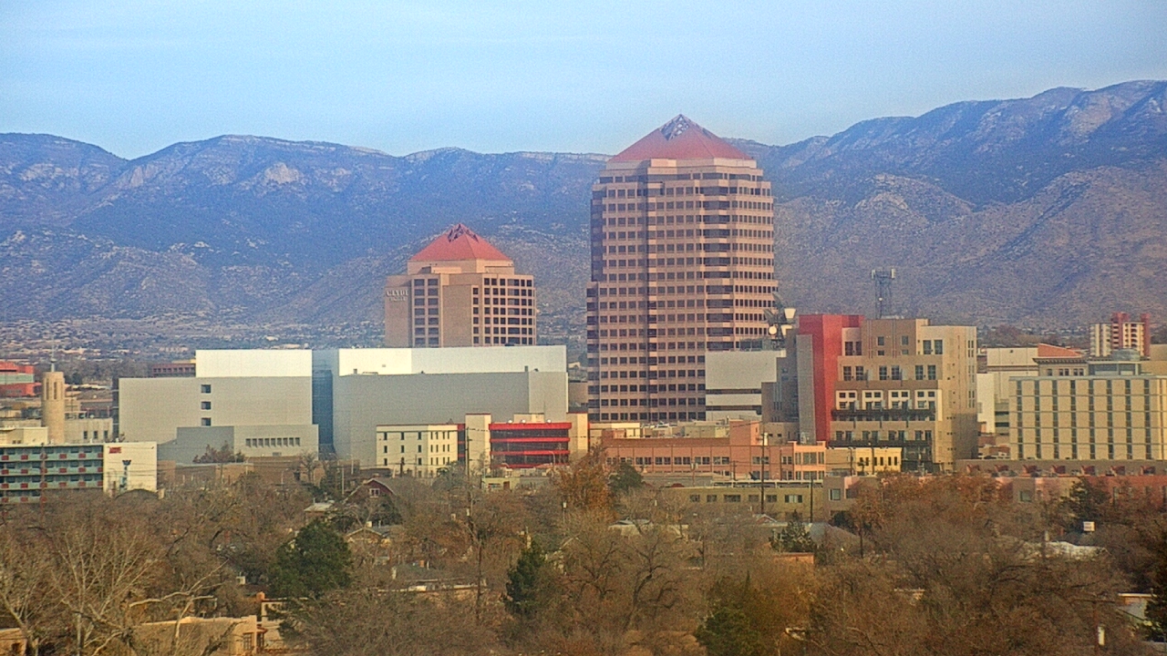Thumbnail for current weather camera view from KOB-TV in Albuquerque, New Mexico