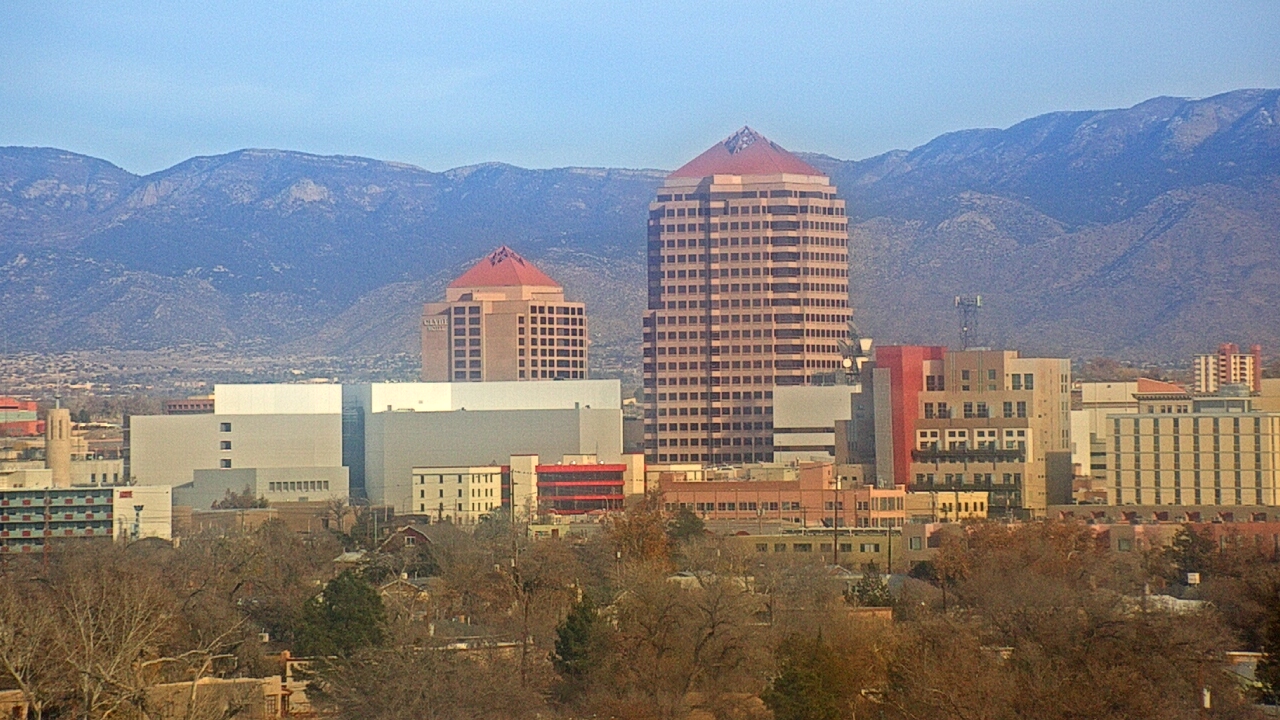 Thumbnail for current weather camera view from KOB-TV in Albuquerque, New Mexico