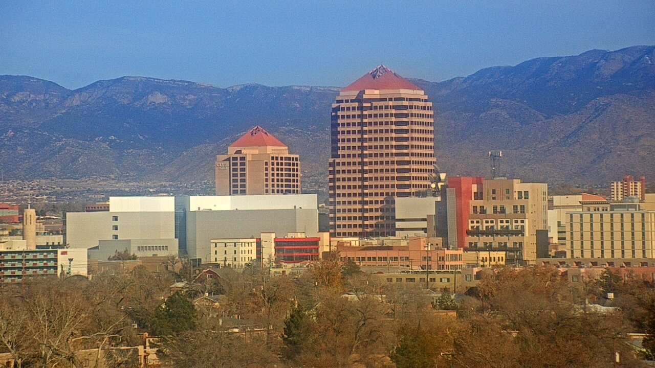 Thumbnail for current weather camera view from KOB-TV in Albuquerque, New Mexico