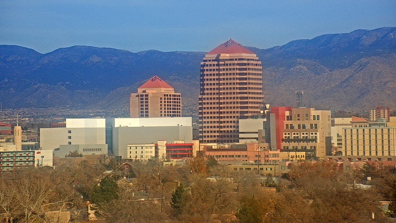Thumbnail for current weather camera view from KOB-TV in Albuquerque, New Mexico