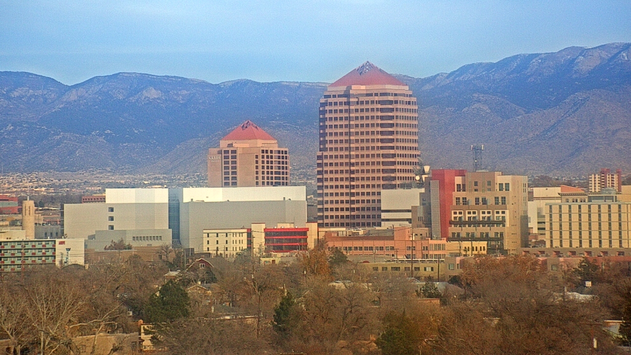 Thumbnail for current weather camera view from KOB-TV in Albuquerque, New Mexico