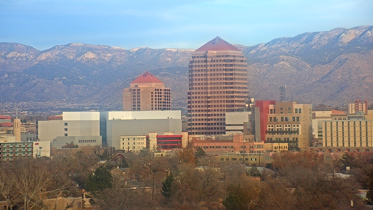 Thumbnail for current weather camera view from KOB-TV in Albuquerque, New Mexico