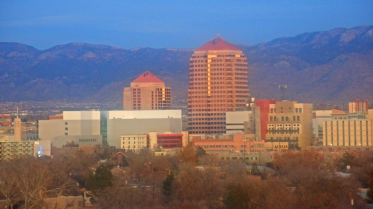 Thumbnail for current weather camera view from KOB-TV in Albuquerque, New Mexico