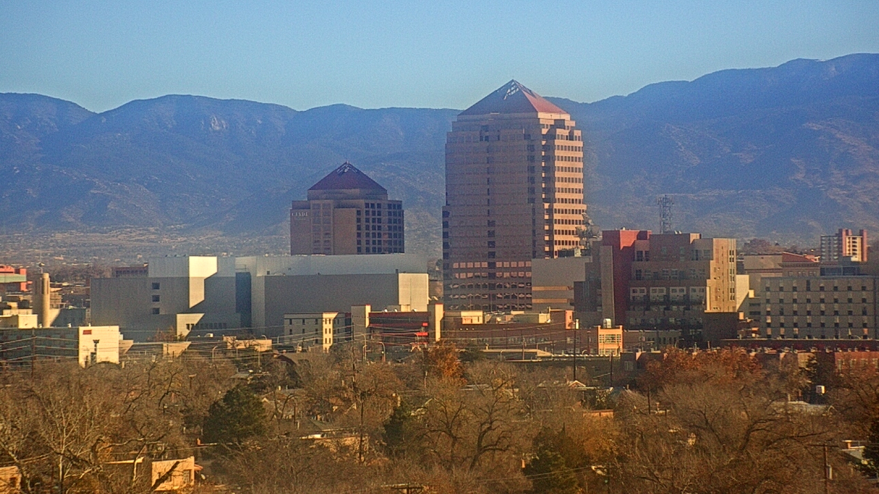 Thumbnail for current weather camera view from KOB-TV in Albuquerque, New Mexico