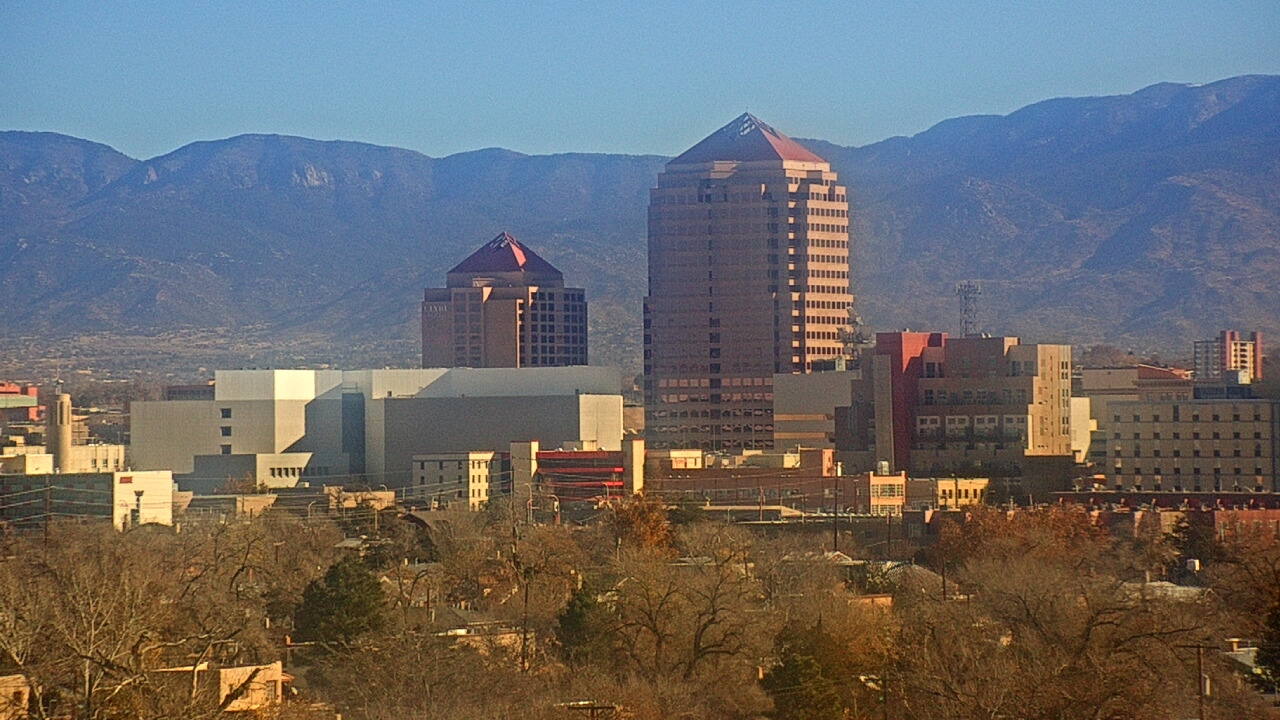 Thumbnail for current weather camera view from KOB-TV in Albuquerque, New Mexico