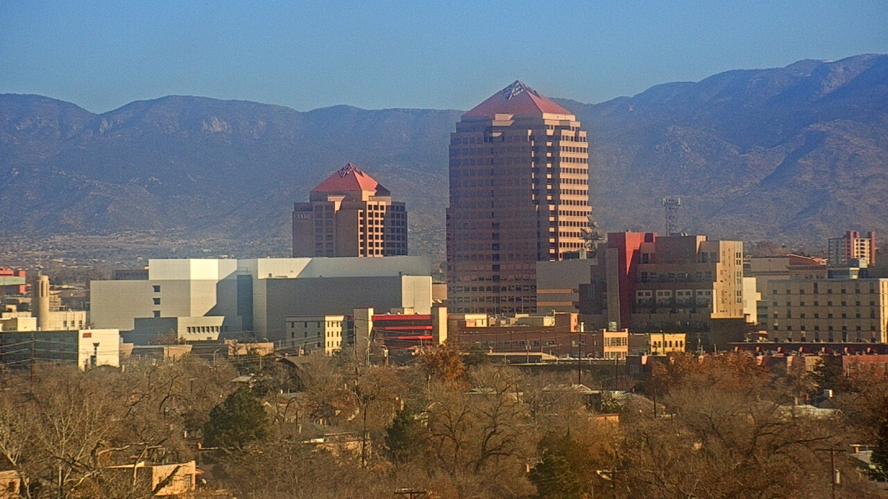 Thumbnail for current weather camera view from KOB-TV in Albuquerque, New Mexico