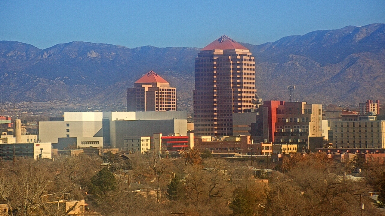 Thumbnail for current weather camera view from KOB-TV in Albuquerque, New Mexico