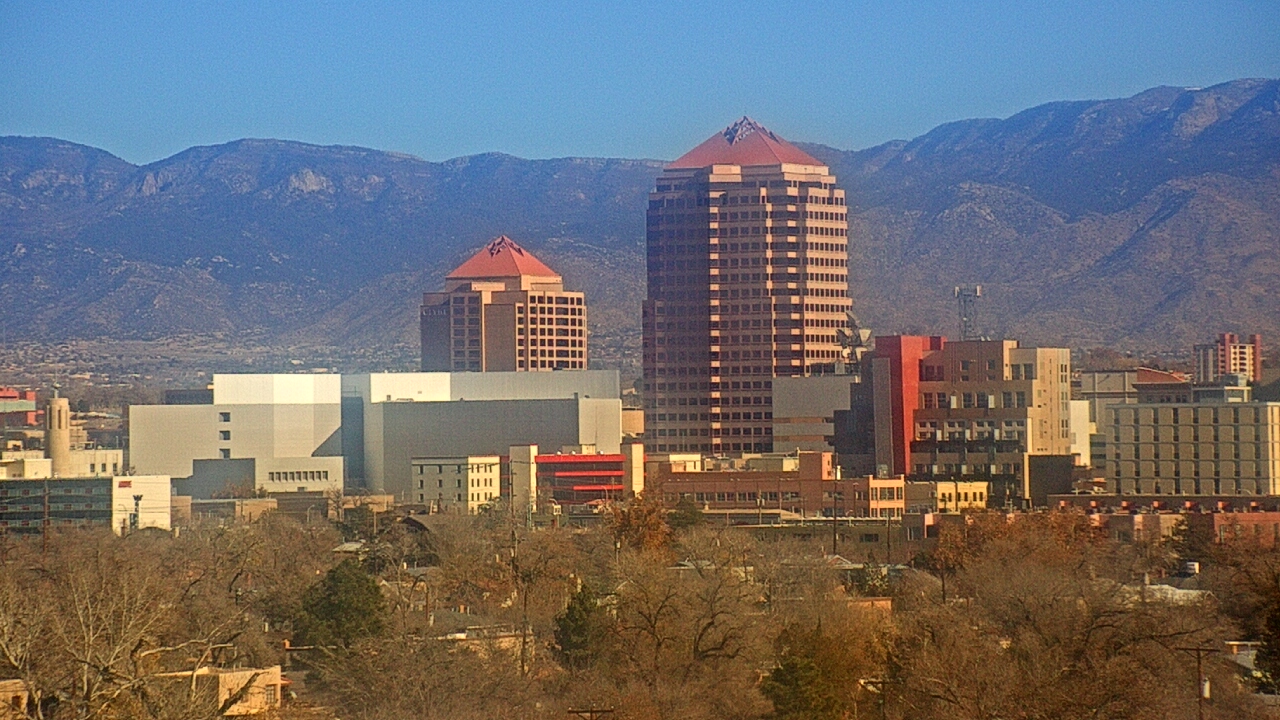 Thumbnail for current weather camera view from KOB-TV in Albuquerque, New Mexico