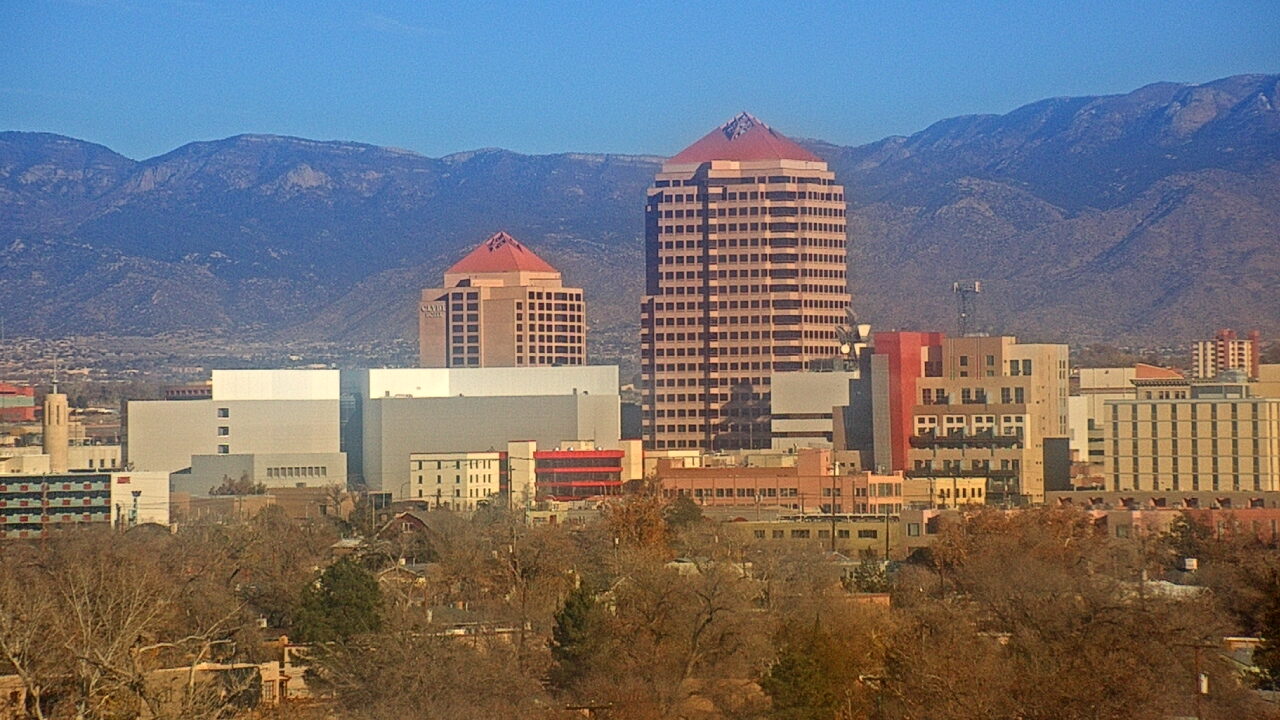 Thumbnail for current weather camera view from KOB-TV in Albuquerque, New Mexico