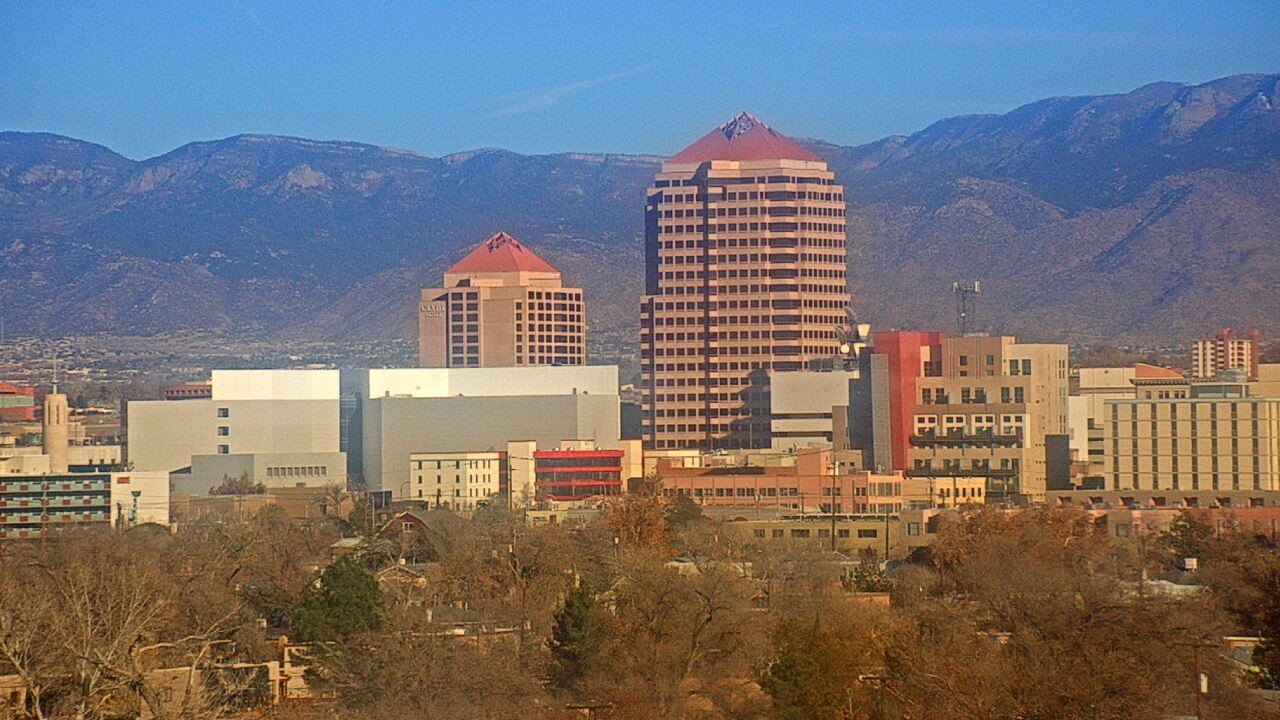Thumbnail for current weather camera view from KOB-TV in Albuquerque, New Mexico