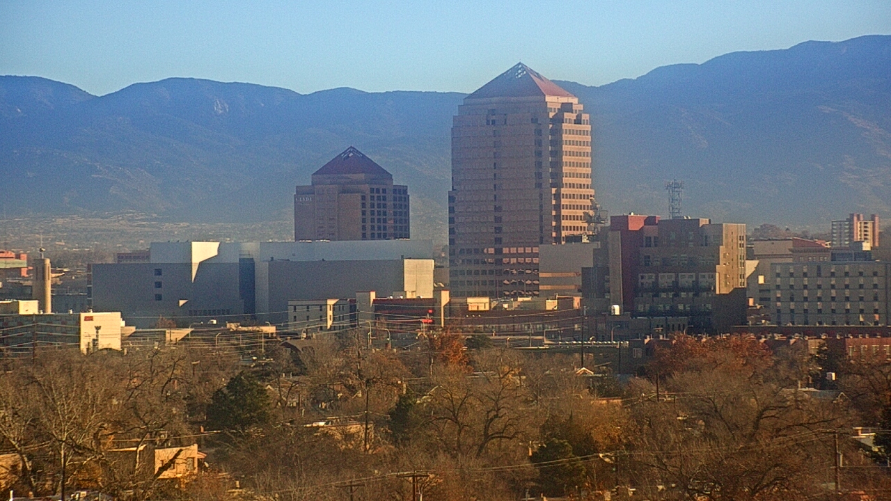 Thumbnail for current weather camera view from KOB-TV in Albuquerque, New Mexico