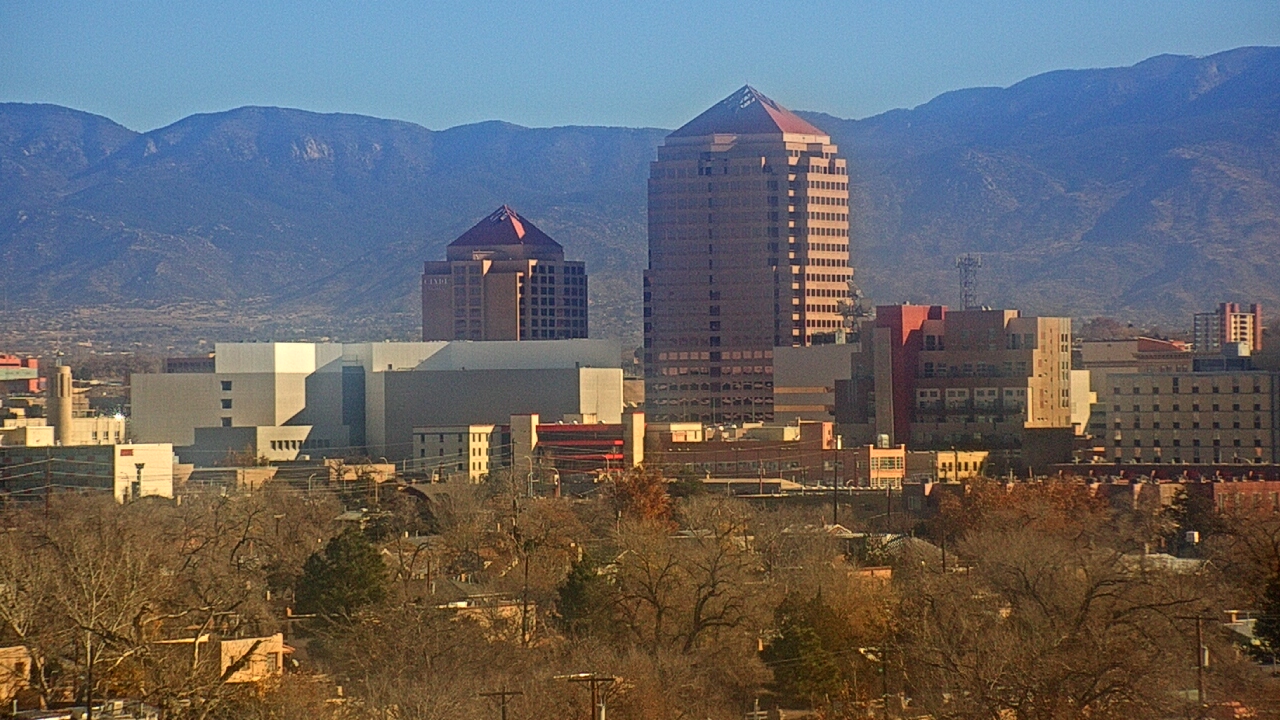 Thumbnail for current weather camera view from KOB-TV in Albuquerque, New Mexico