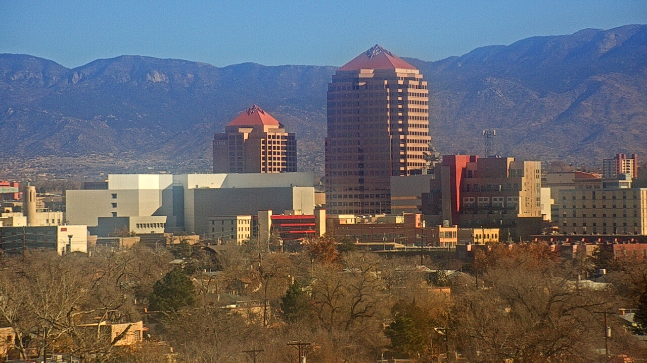 Thumbnail for current weather camera view from KOB-TV in Albuquerque, New Mexico