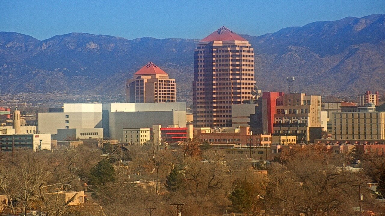 Thumbnail for current weather camera view from KOB-TV in Albuquerque, New Mexico