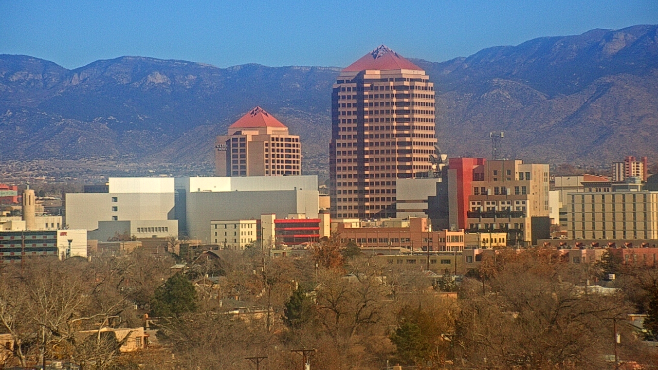 Thumbnail for current weather camera view from KOB-TV in Albuquerque, New Mexico