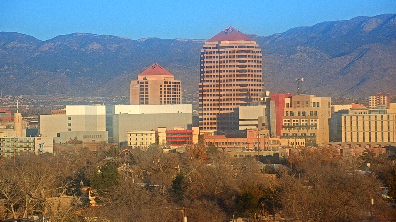 Thumbnail for current weather camera view from KOB-TV in Albuquerque, New Mexico